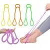 Nueva Cuerda de Tensión de Tres Anillos, Estiramiento de Rebote Suave, Abrir Hombros, Espalda Hermosa, Cinturón de Tensión Auxiliar de Yoga para Modelado Físico