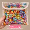 Anillo para el Pulgar de Color Caramelo para Niños Cuerda Elástica Alta para el Cabello de Niñas Cuerda para el Cabello Cabello de Bebé Accesorios para el Cabello