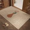 Tapete de Puerta Doméstico Absorbente de Polvo Resistente a la Suciedad Tapete para Pies para Exterior de Puerta Cortable Tapete para Pies Puerta de Entrada Tapete de Piso Tapete de Entrada Tapete para Pies