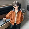 Chaqueta Cortavientos para Niños Chaqueta con Capucha Infantil Otoño 2026 Nuevo Estilo Bebé Guapo Ropa de Primavera y Otoño Cortavientos de Moda