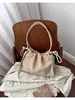 Bolso de mano de moda estilo extranjero para mujer, nuevo bolso retro con cordón para el día a día, bolso de hombro cruzado de nicho