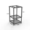 Raquete de badminton raquete de tênis rack de exibição da ilha central da quadra de tênis rack de armazenamento de exibição de raquete de tênis de mesa rack de exibição de tubo de bola