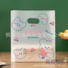 Bolsa de Embalaje para Postre Tiramisú Famoso en Internet, Bolsa de Embalaje para Llevar Repostería, Puesto Ensalada de Frutas Ensalada Ligera para Ayuno Sushi