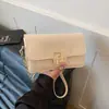 Bolso Pequeño de Moda para Mujer 2026 Nuevo Bolso de Mano de Moda Estilo Coreano Casual Bolso Cruzado Bolso Pequeño Cuadrado de un Solo Hombro Simple