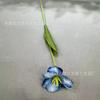 Pétalo único Tulipán nuevo phalaenopsis artificial Mori floral decorativo camino de boda arreglo floral flor de seda