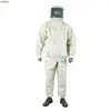 Roupas de Trabalho à Prova de Poeira para Jateamento Jateamento de Areia Espessado Roupas para Jateamento de Areia e Jateamento de Granilha Terno para Jateamento de Areia Roupas para Jateamento de Granilha Lançamento
