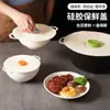 Tapa de Silicona para Conservar Frescura, Aislante Térmico, a Prueba de Polvo, a Prueba de Humedad, Tapa para Conservar Frescura, Tapa para Plato, Tapa Sellada para Olla y Tazón, Tapa de Silicona a Prueba de Salpicaduras para Horno de Microondas