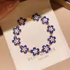 Pulseira com fecho geométrico de zircônia transfronteiriça europeia e americana, design único, personalidade de nicho, luxo leve, joia requintada de alta qualidade
