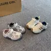 Nuevos Zapatos de Argán para Niños Primavera/Verano 2026 Transpirables Convenientes Parche de Velcro Patchwork de Moda Trendy Casual Zapatos Deportivos