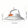 Luz solar branca para camping, luz para acampamento ao ar livre, gadget de pesca para barraca, luz recarregável com vida útil de bateria ultralonga, atacado transfronteiriço