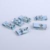 Tuerca clip de hierro elevador deslizador M4M5M6 tuerca fija tuerca tarjeta color zinc tuerca de inserción venta al por mayor