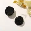 Estilo suave satén capullo de rosa tridimensional DIY vintage lujo ligero alta gama accesorios para vestidos broche materiales para accesorios de cabello