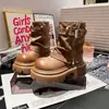 2026 Nova Moda Versátil Botas Martin de Solado Grosso Estilo Britânico para Mulheres Baixas Botas da Moda