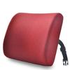 Suporte lombar para cadeira de escritório, espuma viscoelástica, suporte para cintura, almofada para encosto de cadeira sedentária, removível e lavável, almofada lombar para assento de quatro estações para trabalhadores de escritório