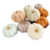 En stock 10cm fieltro de lana calabaza poke música hecho a mano accesorios de fotografía decoración ropa Navidad calabaza