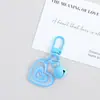Nuevo Colgante Llavero Campana Corazón Acrílico Transfronterizo Decoración de Empaque de Bolso Femenino Colgador de Llavero de Coche Regalo