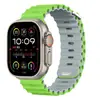Adecuado para correas de Apple Watchs456789/10/11 Correas de Apple Modificadas Correas de Reloj de Silicona Marina