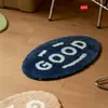 Alfombrillas de Baño Transfronterizas, Tufted y Flocked, Engrosadas, Absorbentes de Agua, Esterillas Refrigerantes, Alfombrillas para Puerta de Inodoro, Suministro de Comercio Exterior