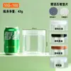 Latas Transparentes de Grado Alimenticio para Mascotas, Contenedores de Almacenamiento con 100 Sellos, Latas de Empaque para Galletas, Frutas Secas y Granos, Venta al por Mayor de Fábrica