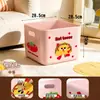 Caixa de Armazenamento Multifuncional Grande Capacidade Organizador de Lanches e Brinquedos para Mesa Cesta de Armazenamento para Sala de Estar Casa Caixa de Armazenamento para Miudezas