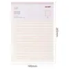 Caderno Deli Stationery 16K Linha Única Linha Dupla Grade Quadrada Grade de Arroz Papel para Escrever Cartas Caderno de Composição Livro de Rascunho para Estudo