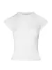 Camisa de manga corta ajustada con cuello redondo Veryrareme