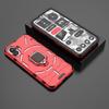 En stock para Nothing Phone2 funda con anillo para teléfono Nothing Phone2 funda magnética Pantera Negra