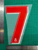 25-26 Kit Fora de Casa Toluca Tamanho Adulto A+ Camisa Número Letra Adesivo de Transferência Térmica Número Bola
