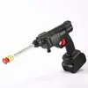 Ferramentas para Lavar Carro, Pistola de Água para Lavar Carro, Ferramenta Mágica para Lavar Carro, Máquina de Lavar Carro Doméstica Sem Fio Portátil Pequena a Bateria de Lítio
