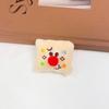 Broche de desenho animado torrada bolinho de arroz pão cocar acessórios para bolsa japonesa DIY decorações para roupas infantis acessórios atacado