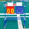 Placar de Jogo de Basquete para Jardim de Infância Suporte de Placar de Futebol de Chão Flip-over Vôlei Tênis de Mesa Esportes ao Ar Livre Pontos