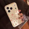 Naranja Cálido Pequeño Floral Manzana 17 Funda para Teléfono Móvil Adecuada para Iphone18Promax 15 Anti-Caída 13 Funda Suave 14 Suave 16