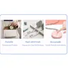 Cinta Métrica de Plástico 1.5m Cinta Enrollable Cinta Curva Cinta Suave Cuerpo Pequeño Cinta Métrica para Medir el Cuerpo