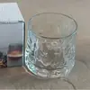 Copo Rotativo Quadrado Criativo de Vidro para Uísque, Licor, Cerveja, Uso Doméstico, Copo Misturador, Copo de Bebida para Bar, Copo Tumbler