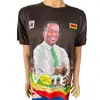 Fabricantes transfronterizos de overoles tipo polo para comercio exterior todo tipo de camisetas electorales camisetas electorales de cuello redondo de poliéster y seda de 120g