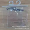 Bolsa con gancho de PVC transparente bolsa de embalaje de ropa de PVC protección ambiental bolsa de embalaje de punto de cruz de PVC bolsa para artículos del hogar