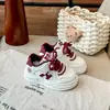 Tênis Esportivo Infantil 2025 Primavera Nova Moda Meninos Velcro Solado Macio Leve Tênis Casual Meninas