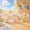 Lindo Llavero de Conejo de Orejas Largas con Vestido de Princesa de Peluche Figura de Muñeca de Dibujos Animados Cosplay Colgante para Bolso de Pareja Pequeño Regalo