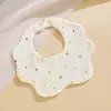 Toalha antiderrapante classe A babador de bebê de algodão gaze macia ajustável atacado produtos para bebês babadores infantis