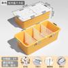 Caja de Almacenamiento Debajo de la Cama con Ruedas para Dormitorio, Caja de Almacenamiento de Plástico para Dormitorio Escolar, Caja Debajo de la Cama para Colchas