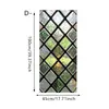 Bestseller internacional: diversas cortinas estampadas para decoração de quarto e casa, adesivos de vidro fosco eletrostático de vidro vintage