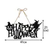 Decoración de Halloween 2026 Colgante de puerta Calabaza Murciélago Adorno Festival de Fantasmas Arreglo para Fiesta Decoraciones para Fiesta de Halloween