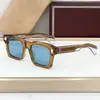 Gafas de Sol Kaine Transfronterizas de Alta Gama de Fibra de Acetato Estilo Hip-Hop Jm Hechas a Mano en Japón Cuadradas para Vacaciones