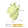 Cross-border Hot Resin Vase Crafts Creative Heart Shape Sculpture Peças Técnicas Home Dried Flower Vase Decorações