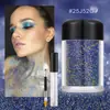 Pegamento Gel de Polvo Fino de Sirena Colorido Transfronterizo Set de Polvo Brillante Corporal Maquillaje de Sombra de Ojos Festiva Facial
