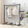 Simple Estante para Secar Ropa del Hogar de Pie para Piso Habitación Balcón Perchero Colgador de Ropa Dormitorio Interior Plegable