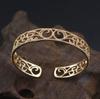 Cobre fundido 9.5*50mm pulsera de ratán pulsera ropa china diy horquilla tocado material accesorios (ajustable)