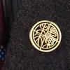 Broche Pino de Colarinho Masculino Lapela de Terno Corsage Jaqueta de Terno Broche Acessórios Femininos Versão Japonesa e Coreana Acessórios Britânicos da Moda