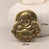 Marca Buda Guanyin Ornamentos Pendentes de Cobre Pingente de Cobre Latão Artesanal Pingente de Chaveiro de Carro Presente Vintage Artesanato de Latão