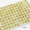 Dongzhou Crystal 6mm Tachuelas Cabeza de Gato Pedrería para Uñas DIY Accesorios para Pendientes Brillantes Moda Usable Pedrería para Uñas Mayoreo